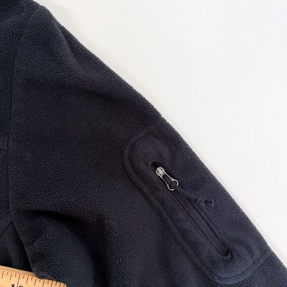 Columbia Women's Fast Trek Fleece Full Zip Fleece Jacket Sz Large Black Classic - Picture 6 of 10